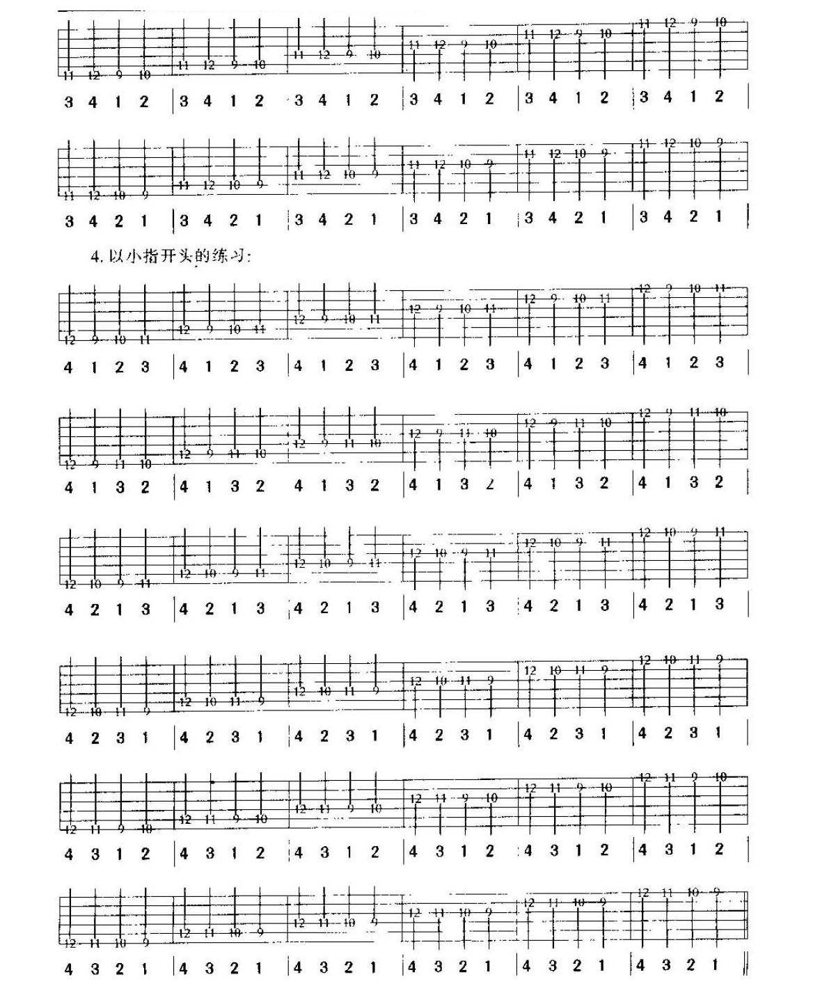 从零起步学吉他《左右手的默契配合》基本动作要领