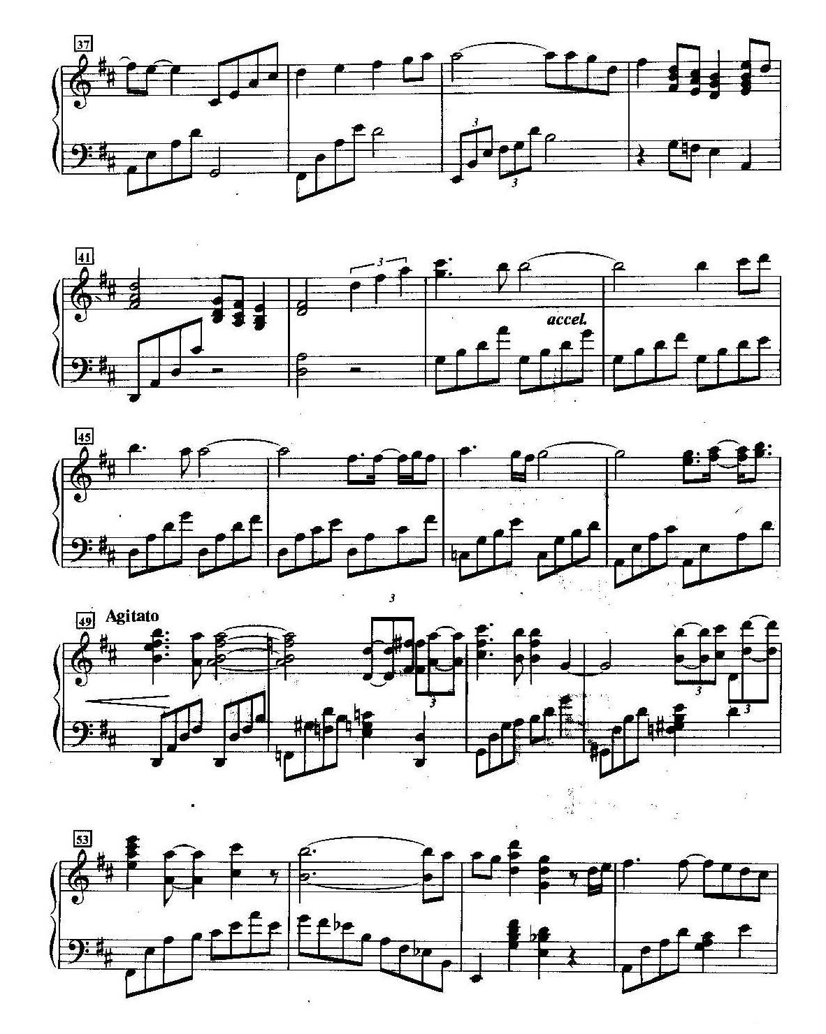 王菲经典歌曲钢琴曲《红豆》作词/林夕 作曲/柳重言