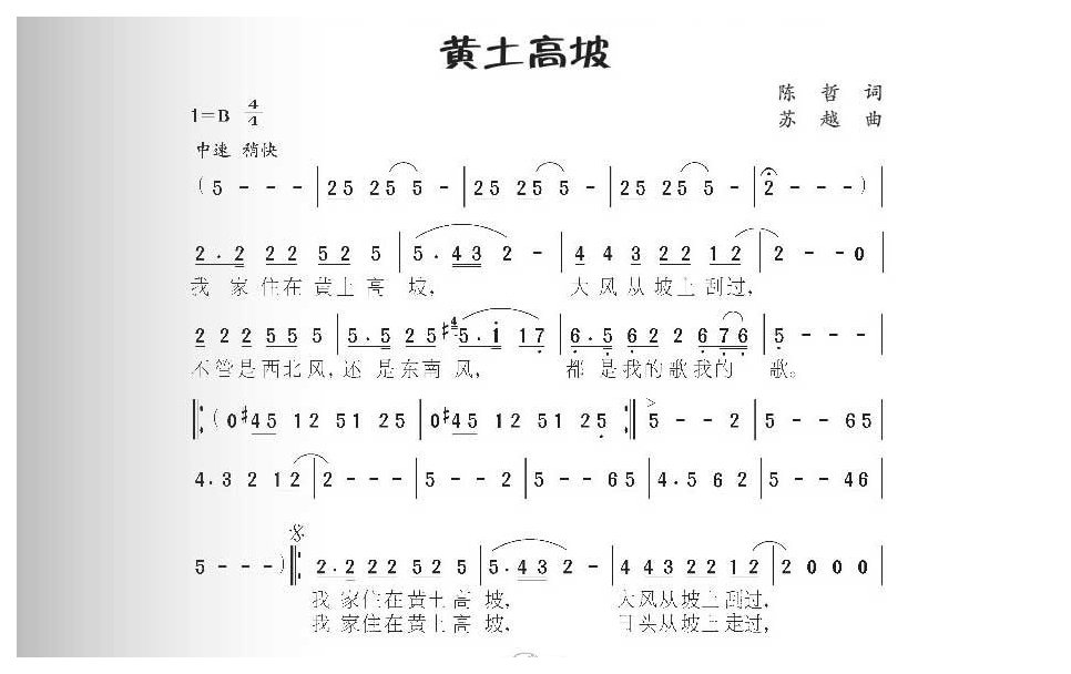 经典农村歌曲《黄土高坡》