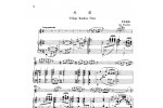 中国长笛曲《村笛 Village Bamboo Flute》钢琴伴奏谱长笛分谱