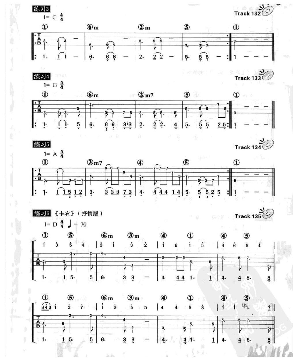 电贝司节奏及节奏练习 附点音符