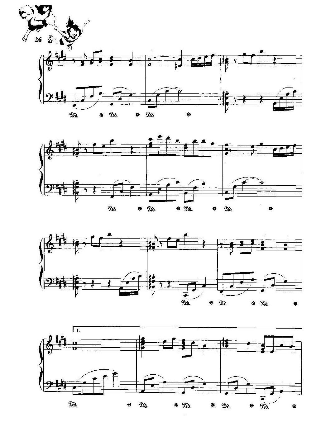 徐耿动漫游戏音乐钢琴曲《Nocturne》恶魔城插曲)