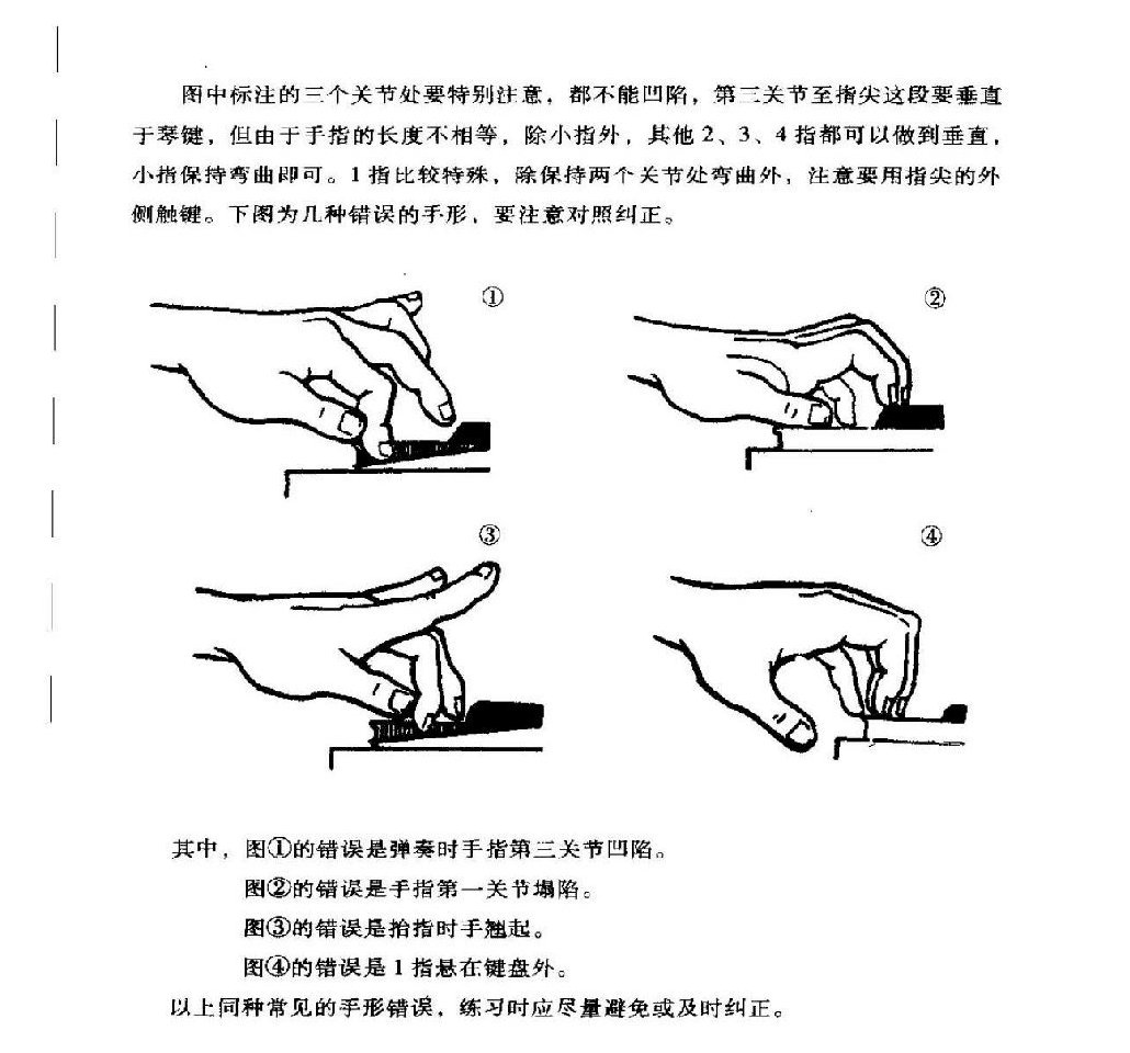 电子琴基础教学_电子琴手的形状