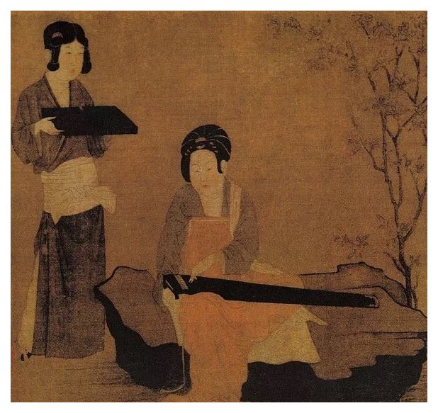 解读古人都坐在哪弹琴