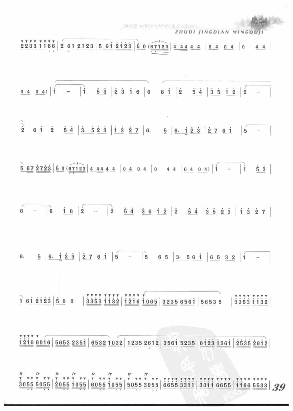 张维良竹笛经典名曲《春风遍江南》曾加庆曲