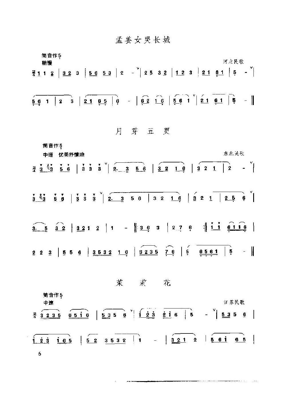 箫发音和吹奏练习谱精选/王铁锤