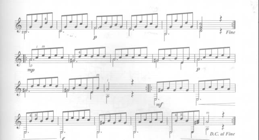 外国古典吉他乐曲[华尔兹]