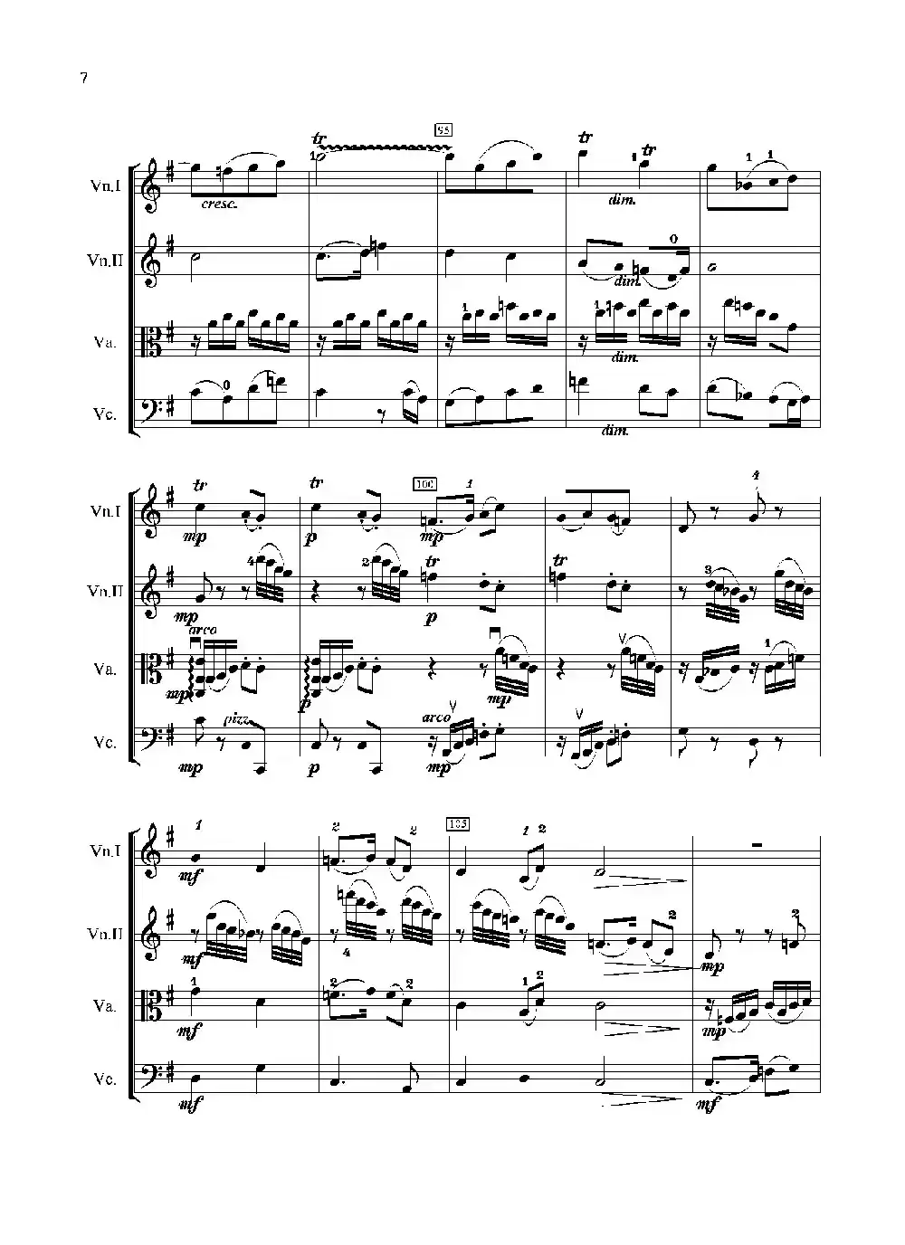 扑蝶舞曲（弦乐四重奏）