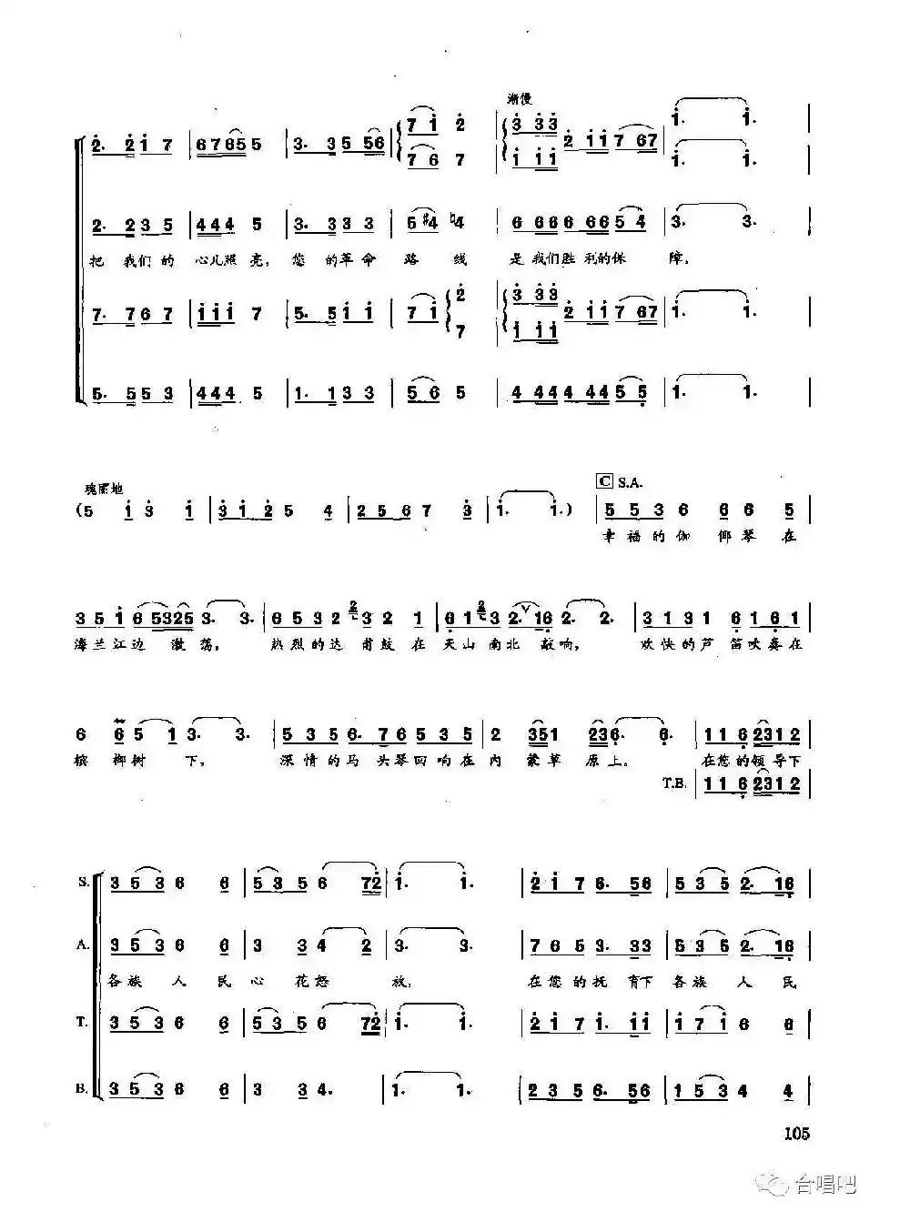毛主席是各族人民心中的红太阳（金巍编配版）
