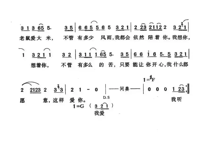 老鼠爱大米