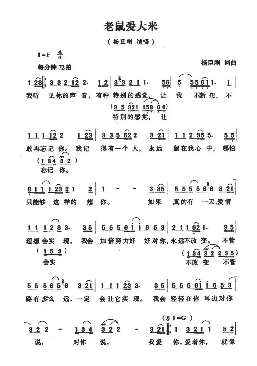 老鼠爱大米