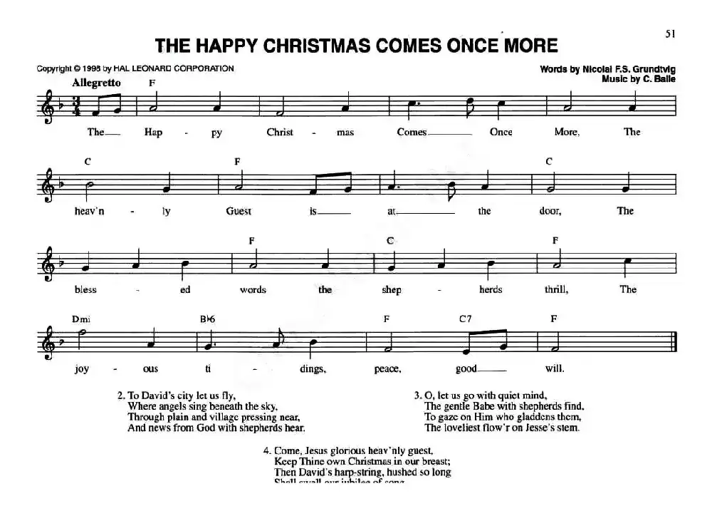 Christmas Comes But Once A Year Song Lyrics
