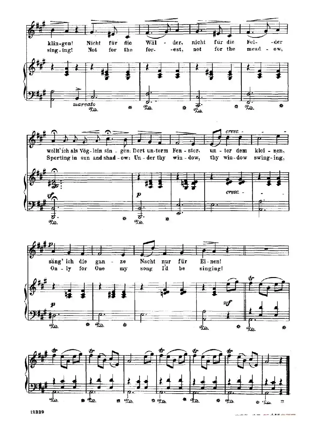 少女的愿望 Madchens Wunsch(正谱)