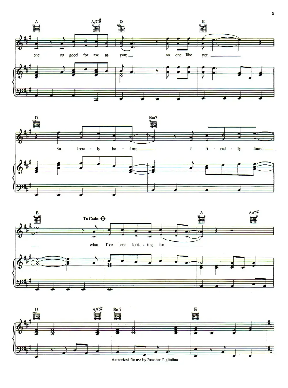 [美]What I've Been Looking For（我有多么寂寞）（正谱）