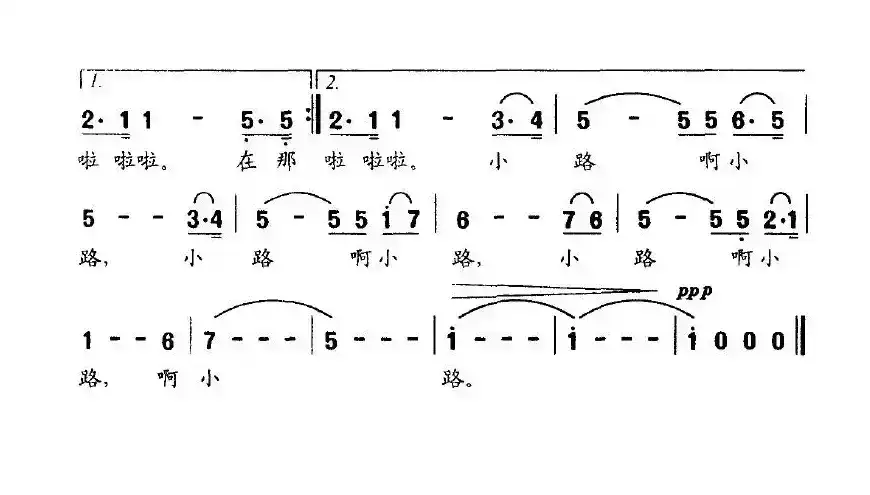 密林深处的小路
