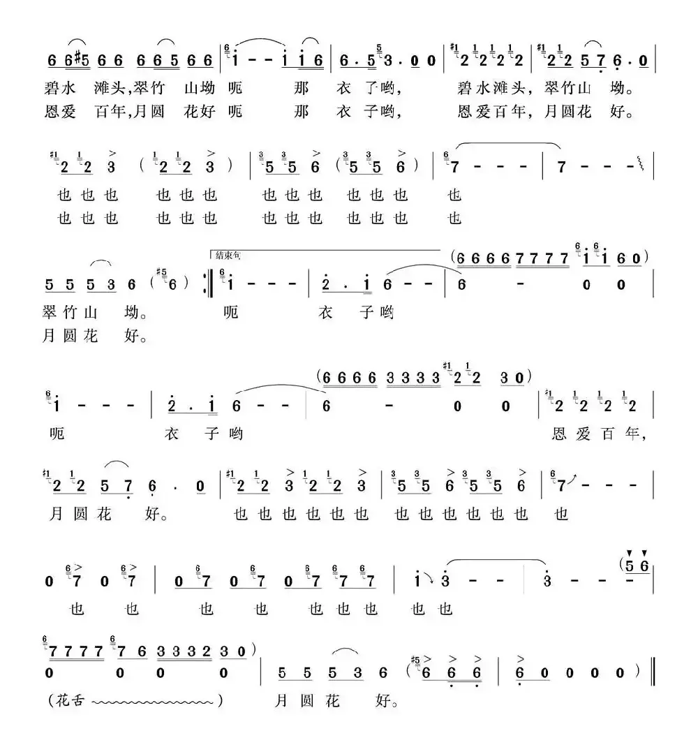老鼠娶亲（金沙词 孟勇曲）